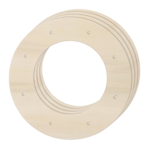 4pcs wooden wreath - wreath, frames