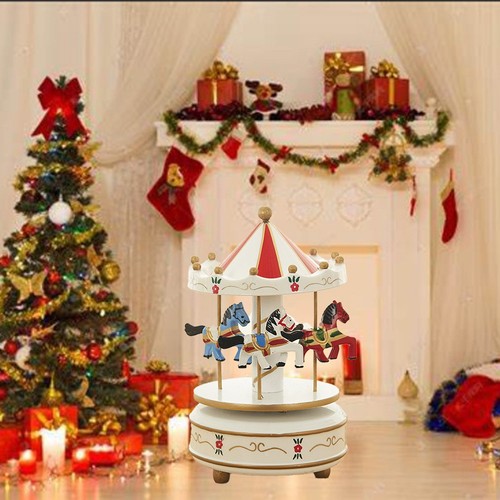 Lively wooden carousel - wooden,