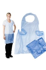 Blue Disposable Aprons