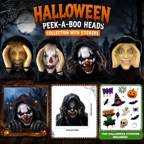 Scary peeper freak halloween - scary,