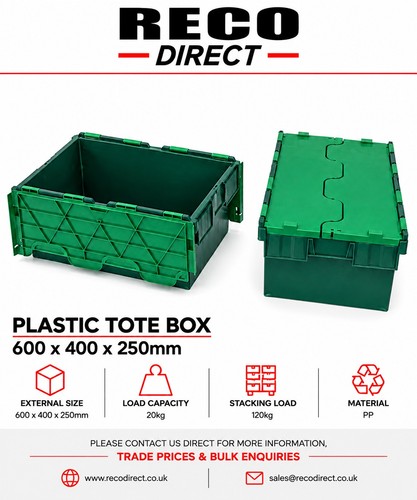 Used tote box attached - used,