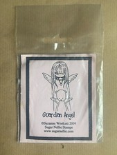 Sugar Nellie Stamps 'Guardian Angel' Stamp by Suzanne Woolcott 2009 - NEW
