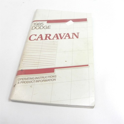 Vintage 1985 dodge caravan - vintage,