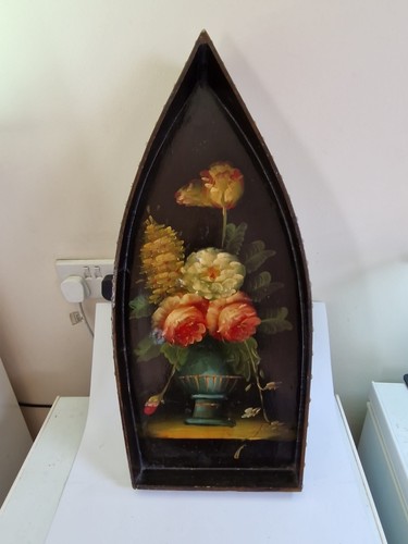 Vintage bargeware tray - vintage,