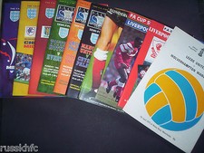 FA CUP SEMI FINAL PROGRAMMES -