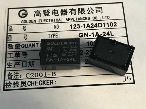 New 24l power - gn-1a-24l, relay