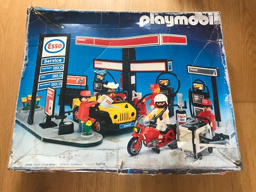 Vintage playmobil 3434 esso - playmobil,