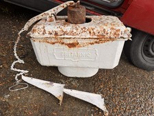 High Level Cistern Cast Iron 'Brittanic' Complete for Restoration C19th