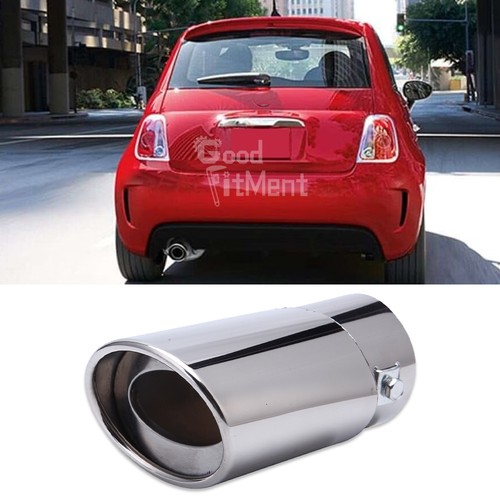 Car chrome straight exhaust - chrome,