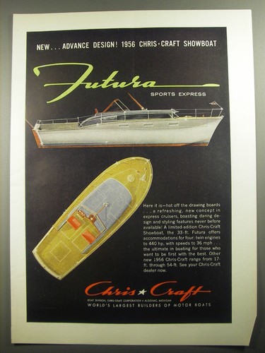 1956 chris craft - 1956, futura
