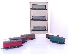 N Gauge Fruit D Box Van Wagon 3 Pack