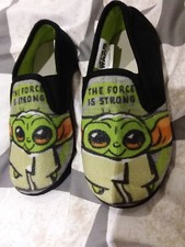 Star wars yoda slippers size 12 -The force is strong