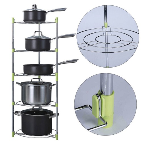 5tier metal kitchen - kitchen, pan