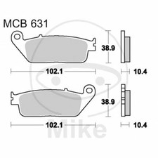 Brake Pads Sinter SI TRW