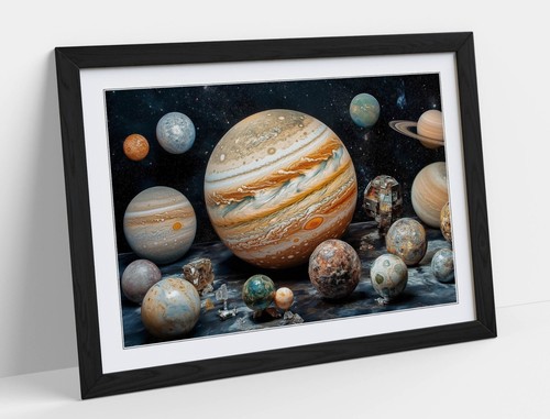 The solar system planets - system,