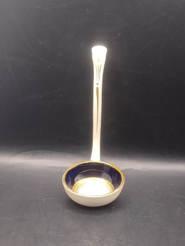 Antique pottery tureen ladle - antique,