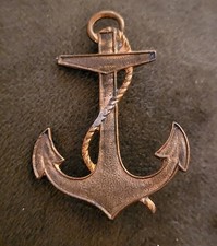 Anchor Pin Badge Brooch Seaman Fisherman Metal Badge Boat Ship Jewellery