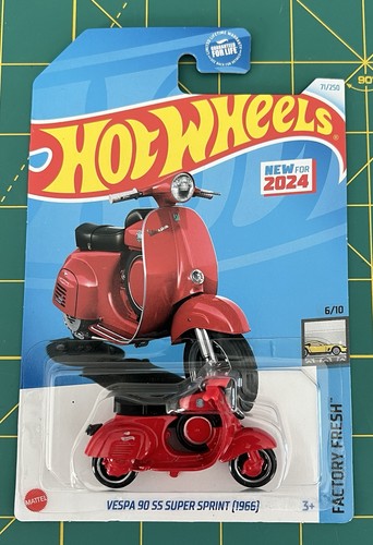 2024 hot wheels vespa ss - wheels, 90