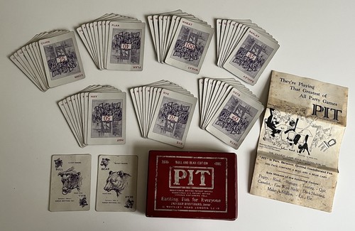 Antique pit card game parker - game,