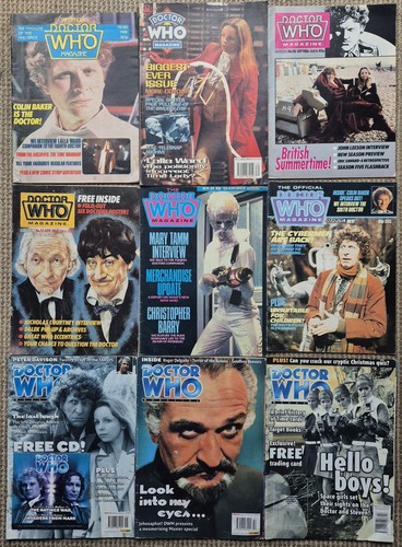 Job lot doctor who monthly - doctor,