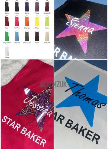 Star baker kids apron - apron,
