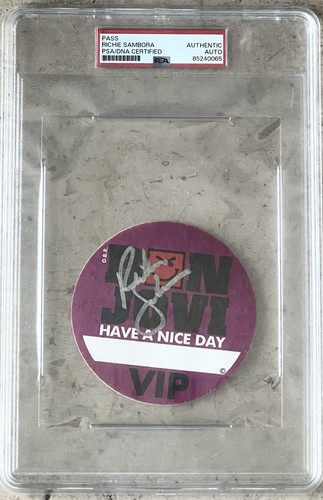 Richie sambora signed - sambora,