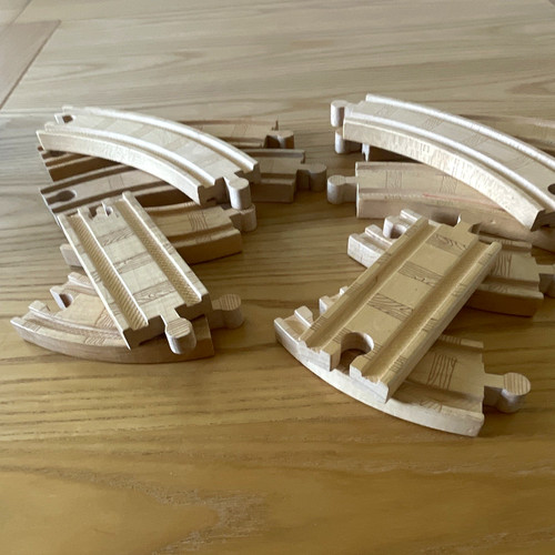 Brio wooden toy train track - toy,