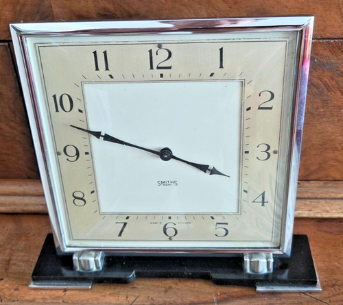 Art deco stylish mantle - stylish, clock