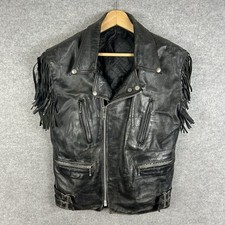 Vintage Sleeveless Leather