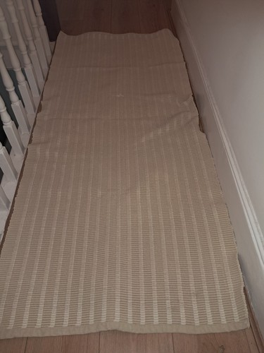 Reversible hallway runner - -,