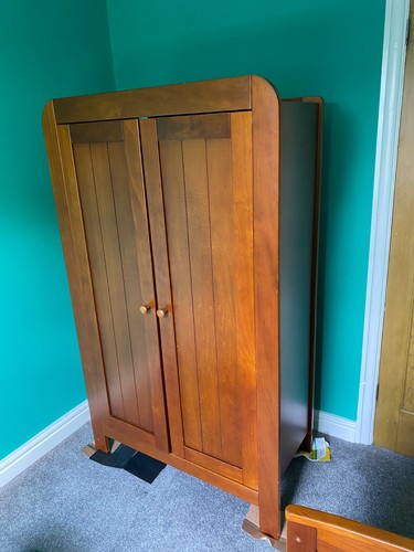 Mamas papas wooden wardrobe - &,