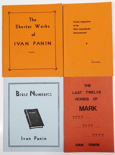 Ivan panin bible numerics - bible, 4
