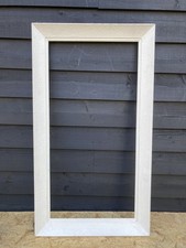 Vintage 50s- 60s Textured Wooden Picture Frame Decorative  90cm X 50cm