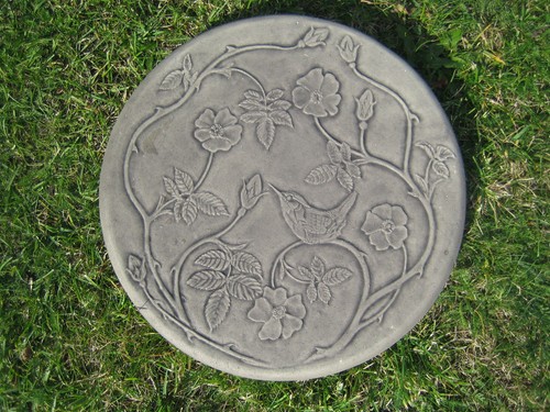 Garden stepping stones wren - garden,