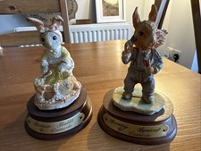 Little Nook Village Leonardo Collection Rebecca Rabbit And Sammy Squirrel Figure