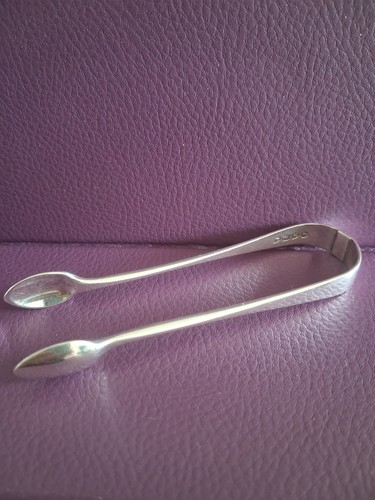 Sugar tongs hallmarked london - sugar,