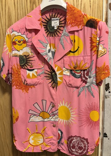Moschino sun shirt rare - moschino,