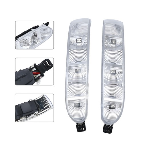 Pair left right side mirror - left,