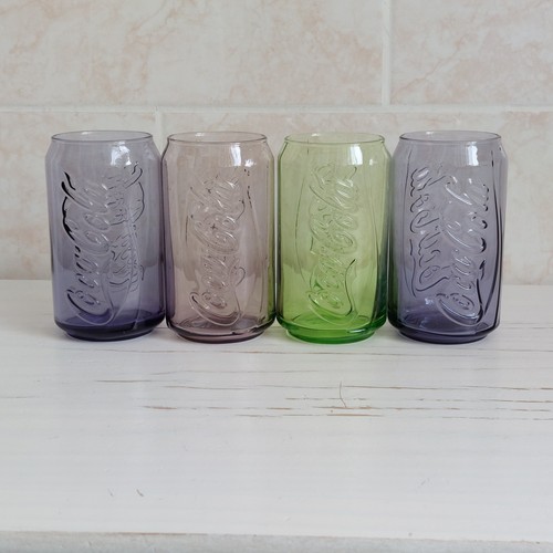 Coca cola can barrel glass - coca-cola,