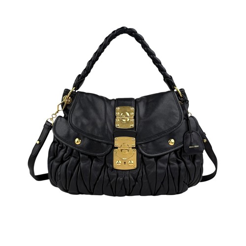 Miu black - miu, matelasse