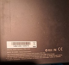 SONY e-reader prs-650 Black