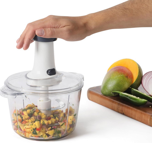 Manual food chopper vegetable - food, chopper,
