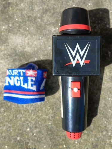 Toy wwe microphone - toy,
