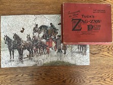 Antique TUCK'S ZAG-ZAW WOODEN