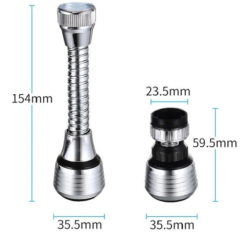 360 faucet extender bendable - 360°,