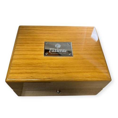 Tutima wooden watch box - wooden,