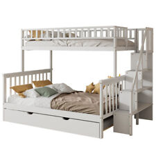 Solid Wood Bunk Bed with