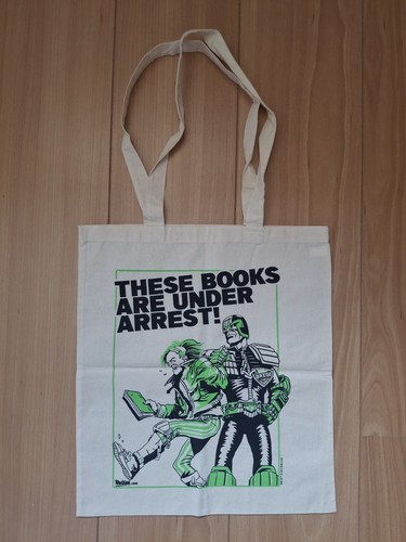 Judge dredd canvas tote - tote, bag