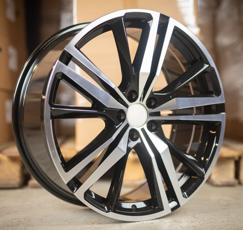Black volvo 3 style - black, 20"
