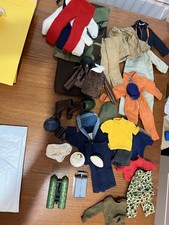 Vintage Action Man Bundle of Cloths and Accessories Spares Repair